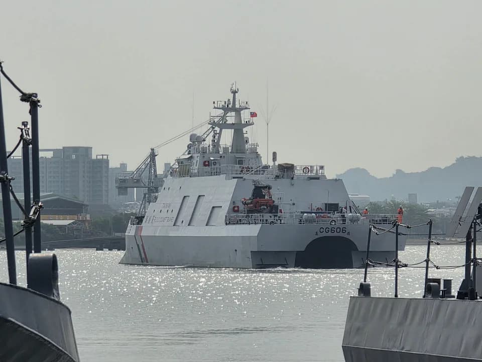 Taiwan Arms Coast Guard Frigate With Anti-Ship Missiles as It Prepares for Possible Conflict With China