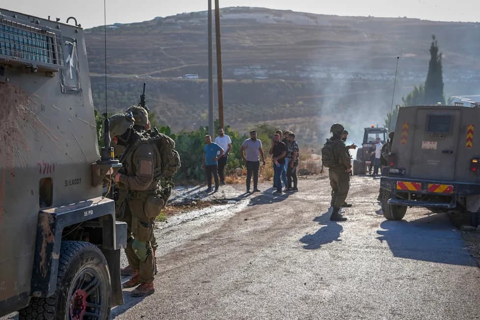 IDF Condemns Settler Seizures Near Qusra and Jalud, Declares Closed Military Zones