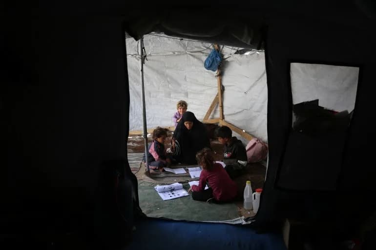 Widows in Gaza’s Displacement Tents Struggle Alone, Urgently Need Support