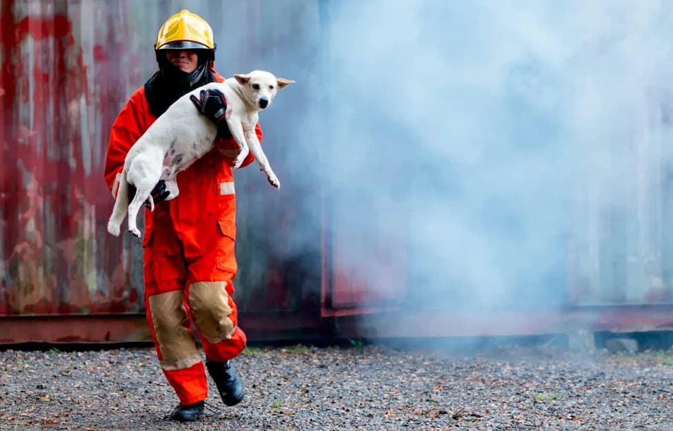 Volunteers Race to Rescue Hundreds of Pets and Wildlife After Megafire Near Athens