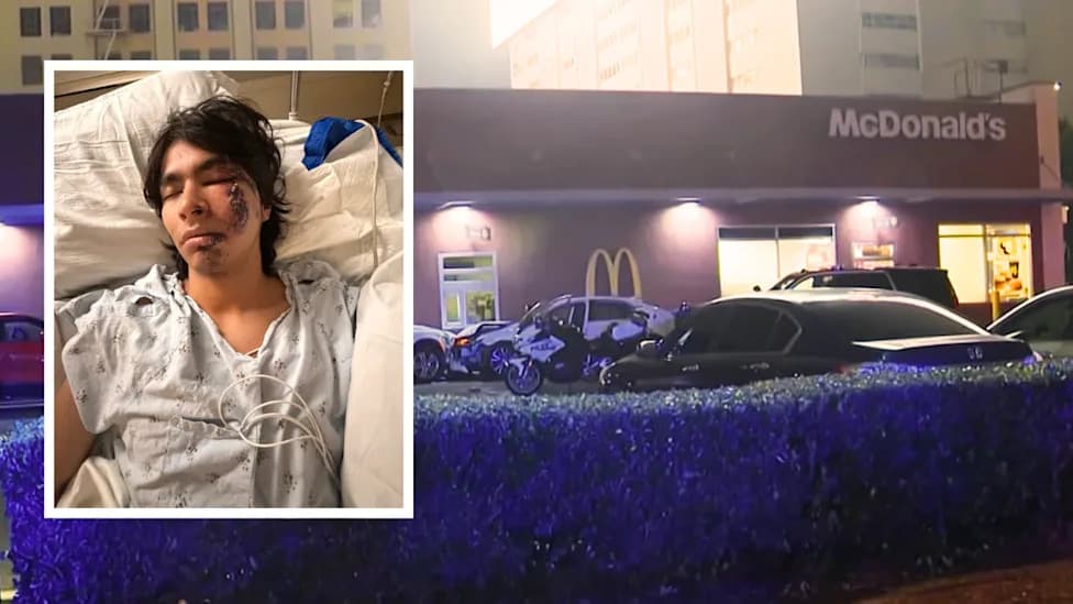 Alleged Carjacker Crashes Into McDonald's Drive‑Thru After High‑Speed Rampage; Teen Critically Injured
