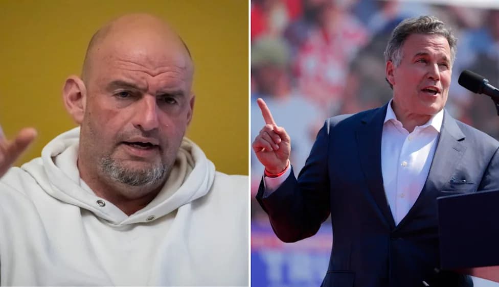 Fetterman Says He’d Never Campaign Against GOP Sen. Dave McCormick, Calls Him ‘My Friend’