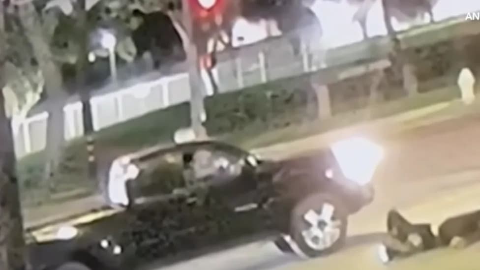 E‑Bike Rider Launched Into the Air After Sedan Runs Red Light in Santa Ana — Survives, Driver Flees