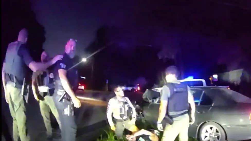 High-Speed Chase in Daytona Beach: BMW Runs Two Stop Sticks, Crashes Into Parked Sheriff's Cruiser