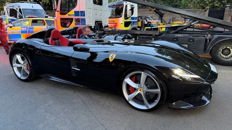 90 Supercars Seized in Three-Day Met Police Crackdown — Fleet Worth About $10M