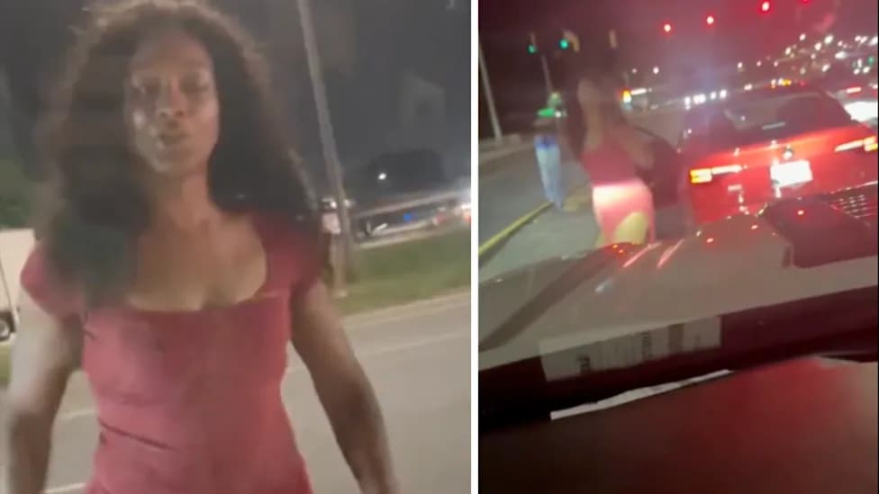 Viral Video Shows Woman Punching and Kicking Couple’s Car After Minor North Carolina Crash