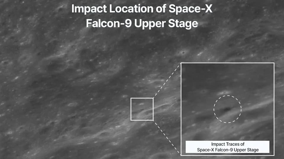 SpaceX Falcon 9 Upper Stage Crashes Into Moon — What It Means For Future Lunar Bases