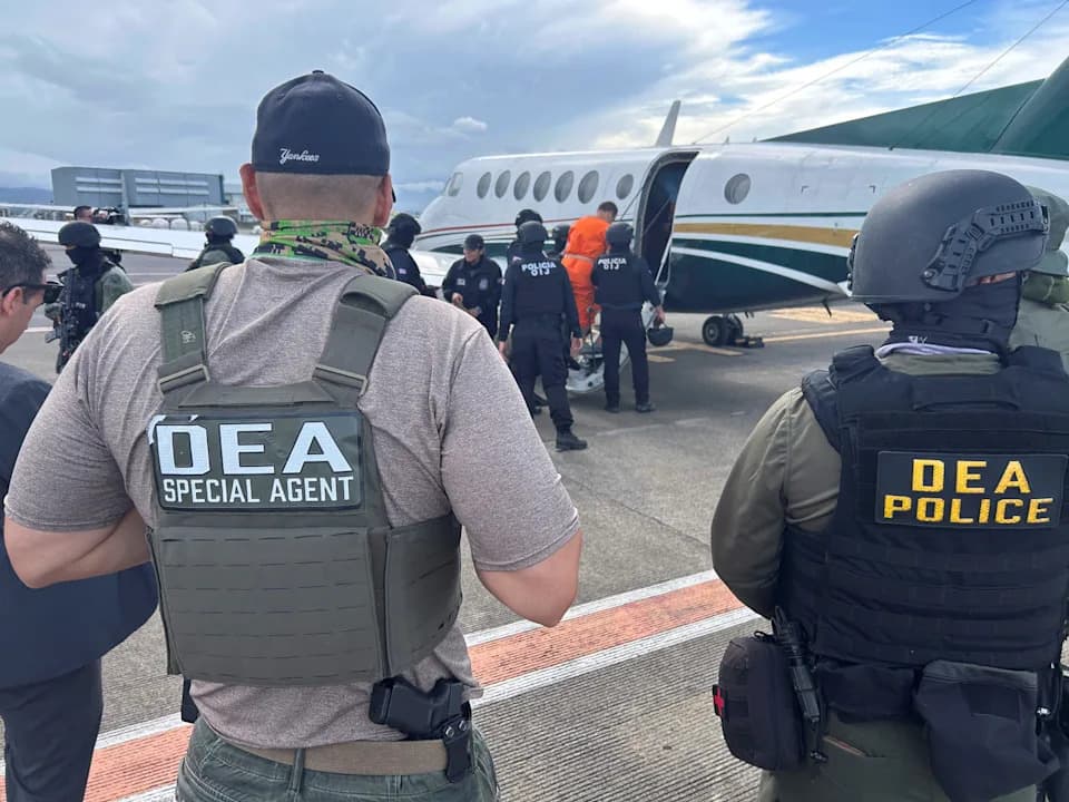 Costa Rica Extradites Notorious Trafficker "Macho Coca" and Associate to U.S. Federal Courts