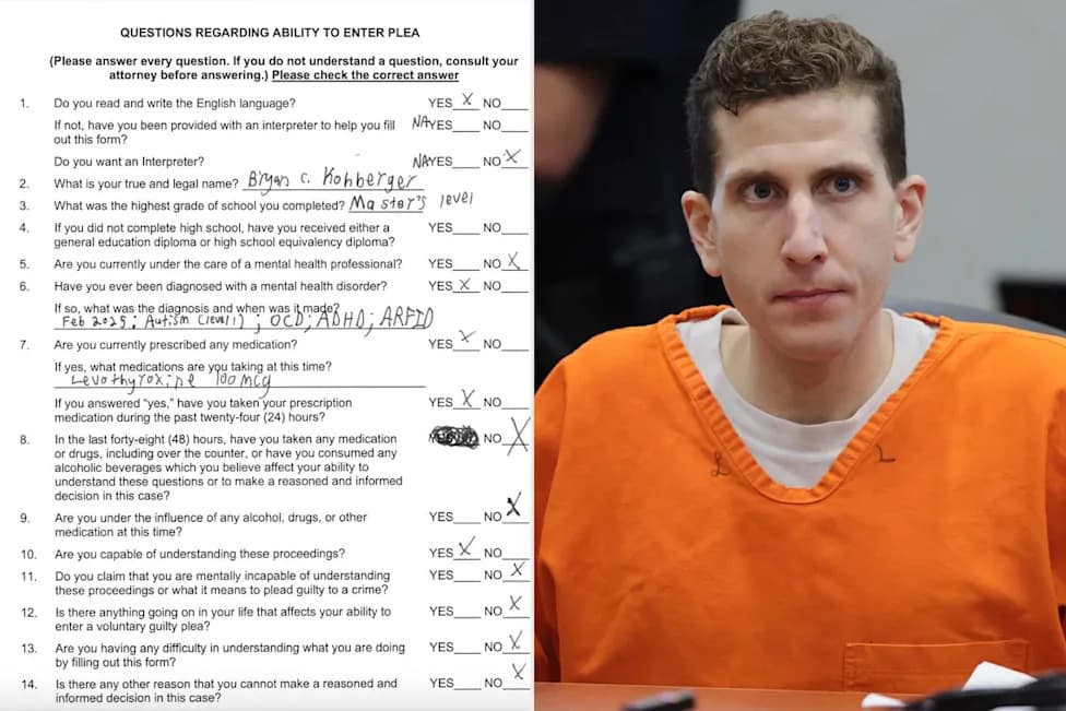 Unsealed Neuropsych Report: Bryan Kohberger Diagnosed With Autism, OCD, ADHD And ARFID; Past Anorexia Recorded