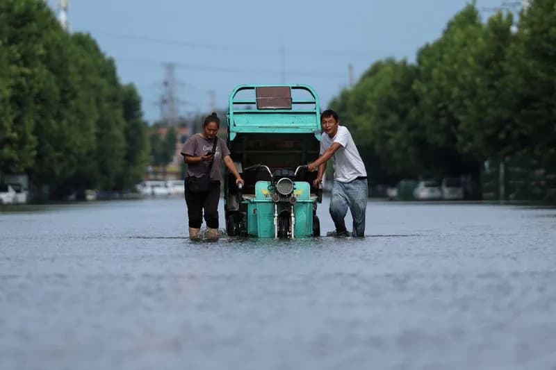 Xi Calls For Stronger Disaster Preparedness After Deadly Typhoon and Landslides in China