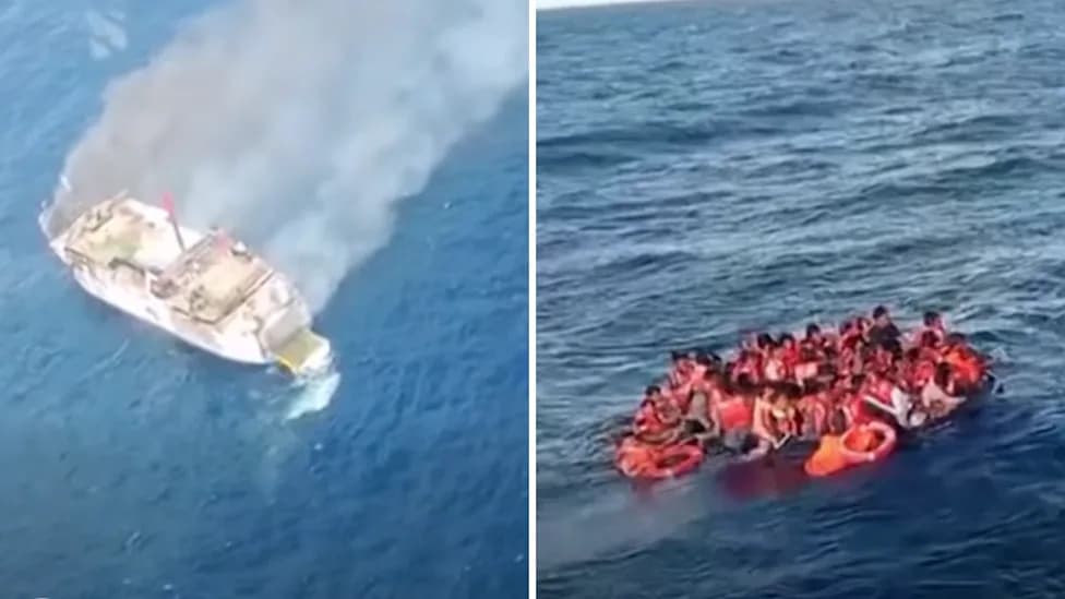 Ferry Fire Near Bali: Putri Yasmin Blaze Forces 211 Evacuations, Kills One as Rough Seas Hamper Rescue