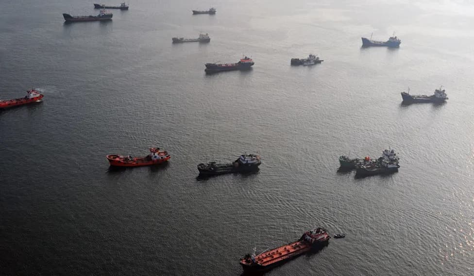 1,500+ Ships Idled in Persian Gulf Could Become 'Super-Spreaders' of Invasive Marine Species