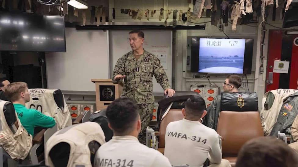 CENTCOM Chief Visits USS Abraham Lincoln Amid Crew Complaints Over Living Conditions and Morale