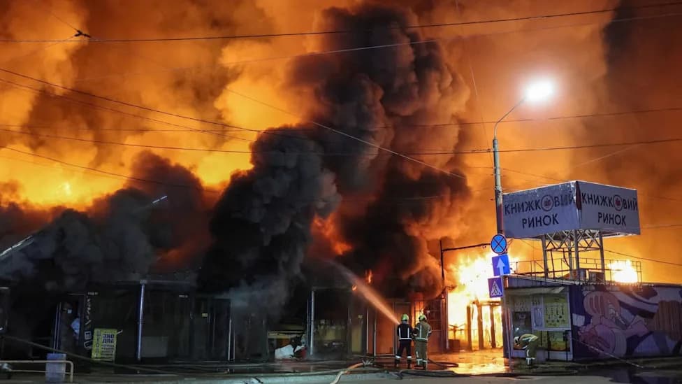At Least Five Killed As Cross‑Border Strikes Escalate; Kyiv Says It Hit Wildberries Warehouse Near Moscow