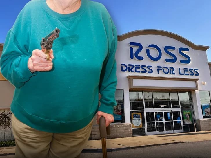 Elderly Woman Who Appeared to Aim Gun at Alleged Shoplifter Located; Assault Probe Hinges on Finding Suspect