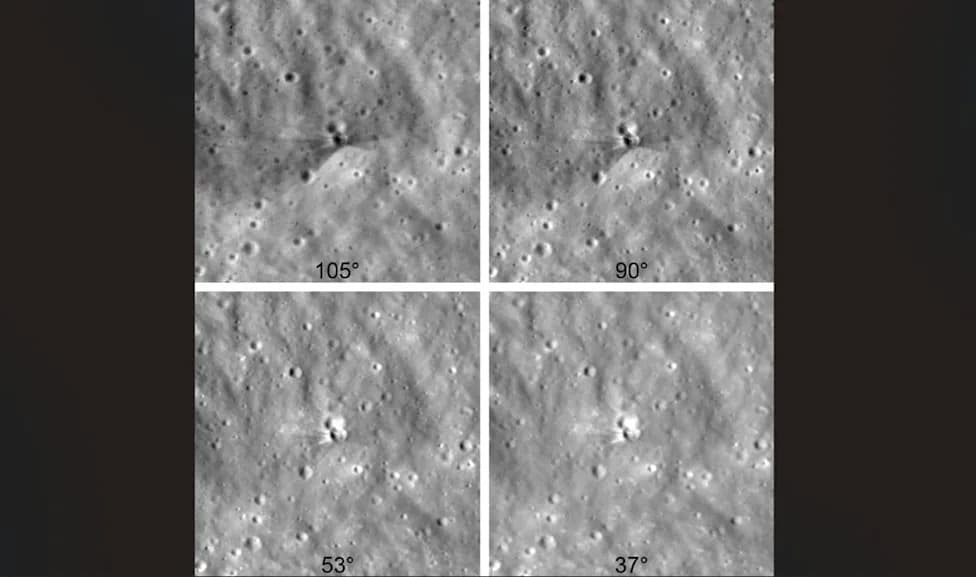 NASA Releases High-Resolution Images of SpaceX Rocket Impact on Moon — 60‑ft Crater Revealed