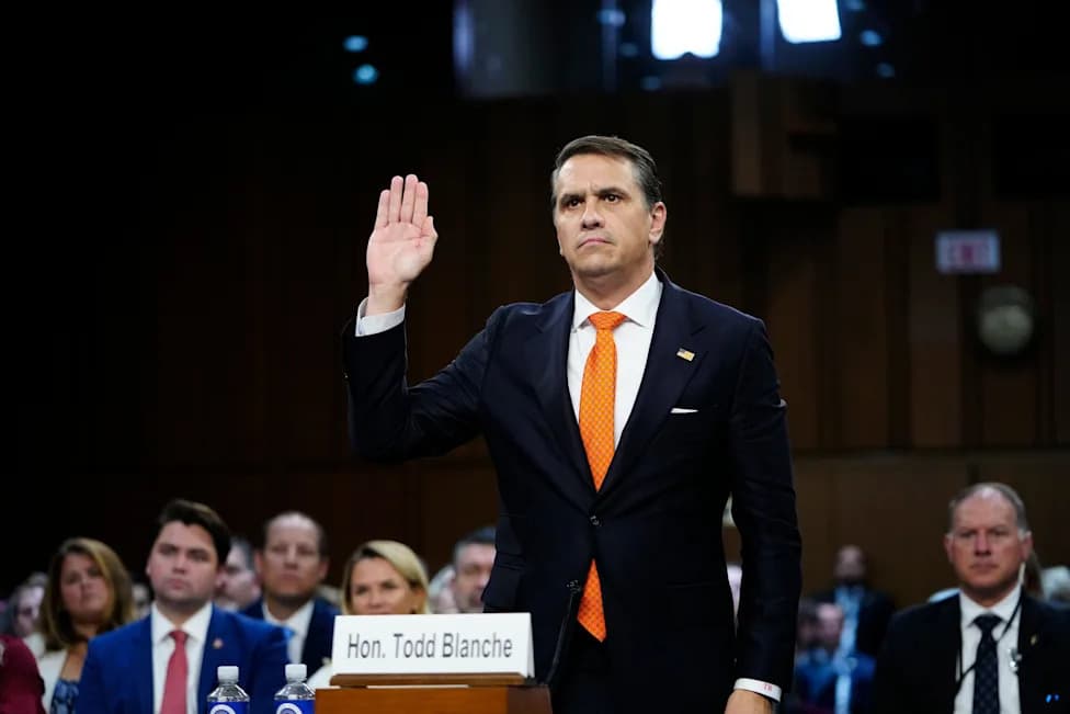 At the Iowa State Fair, Acting AG Todd Blanche Grills Pork — Says Visit Isn't Political
