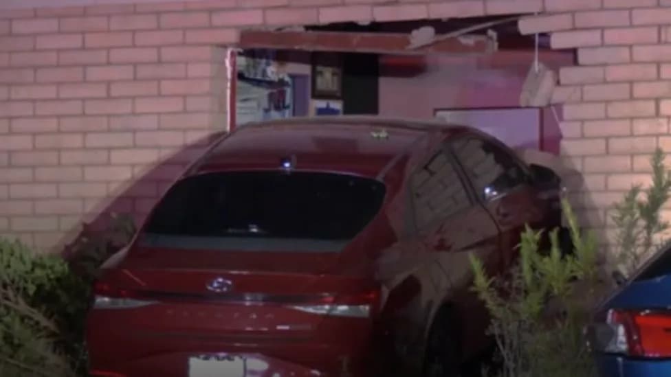 18-Year-Old Arrested After Driving Car Through Ex’s Mesa Home, Police Say