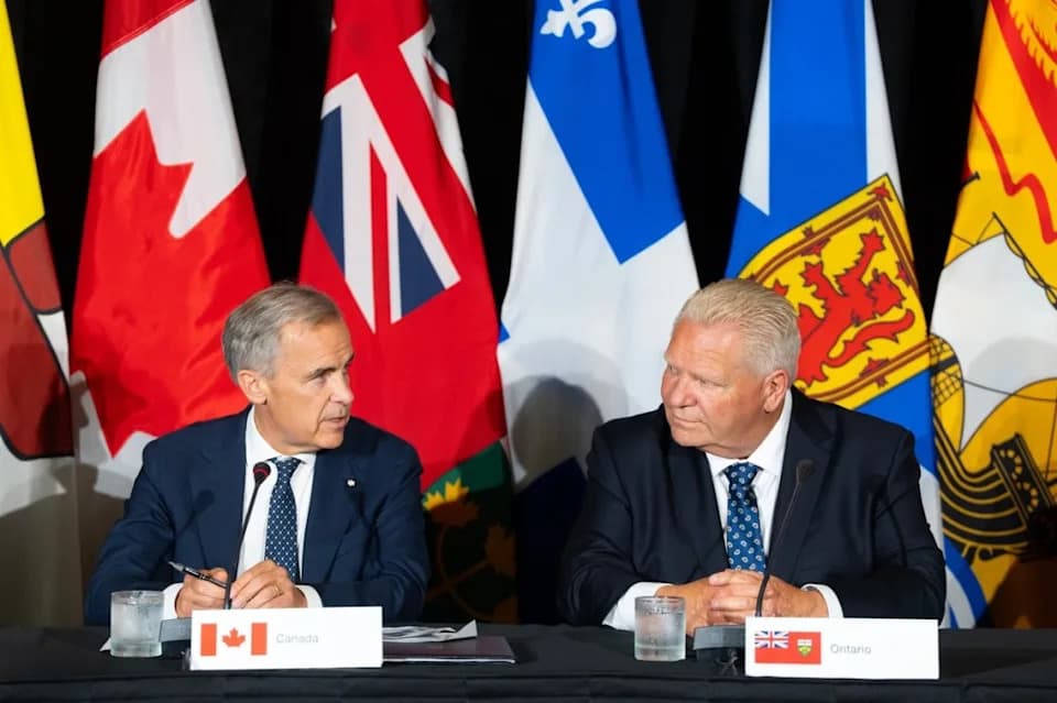Doug Ford Urges Ottawa To Target Eight U.S. States With Retaliatory Tariffs After Trade Talks Collapse