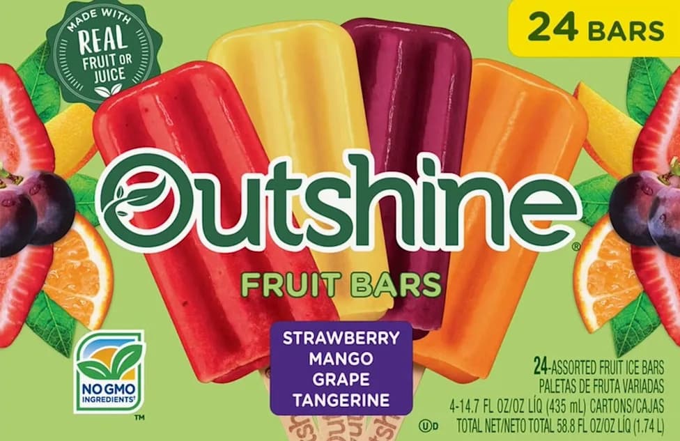 Outshine Fruit Bars Recalled Nationwide Over Possible Glass Contamination — Check Your Freezer
