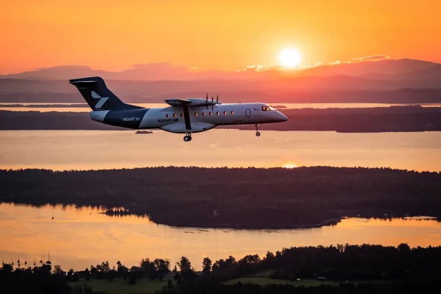 Heart Aerospace’s X1 Makes History With 27-Minute All-Electric Flight