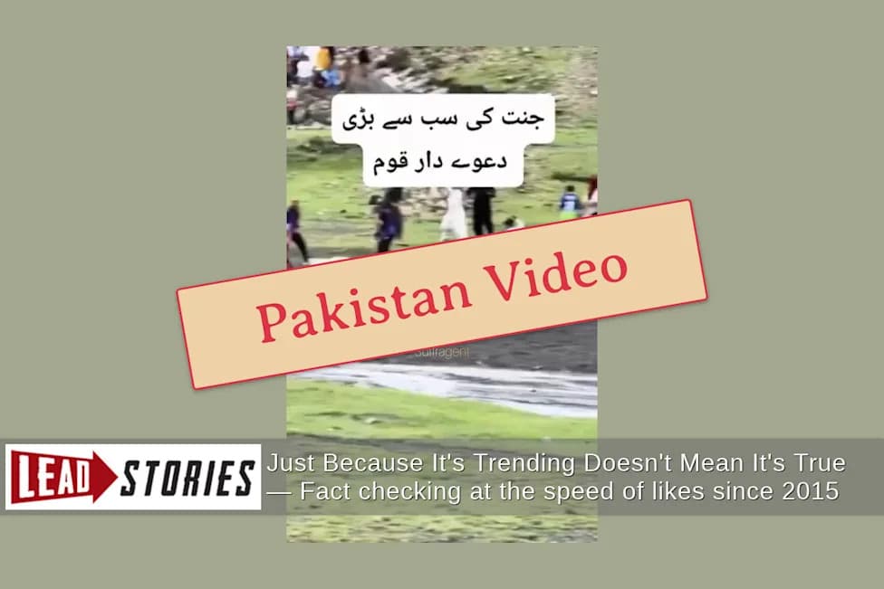 Fact Check: Viral Video Misattributed — Not From England’s Lake District