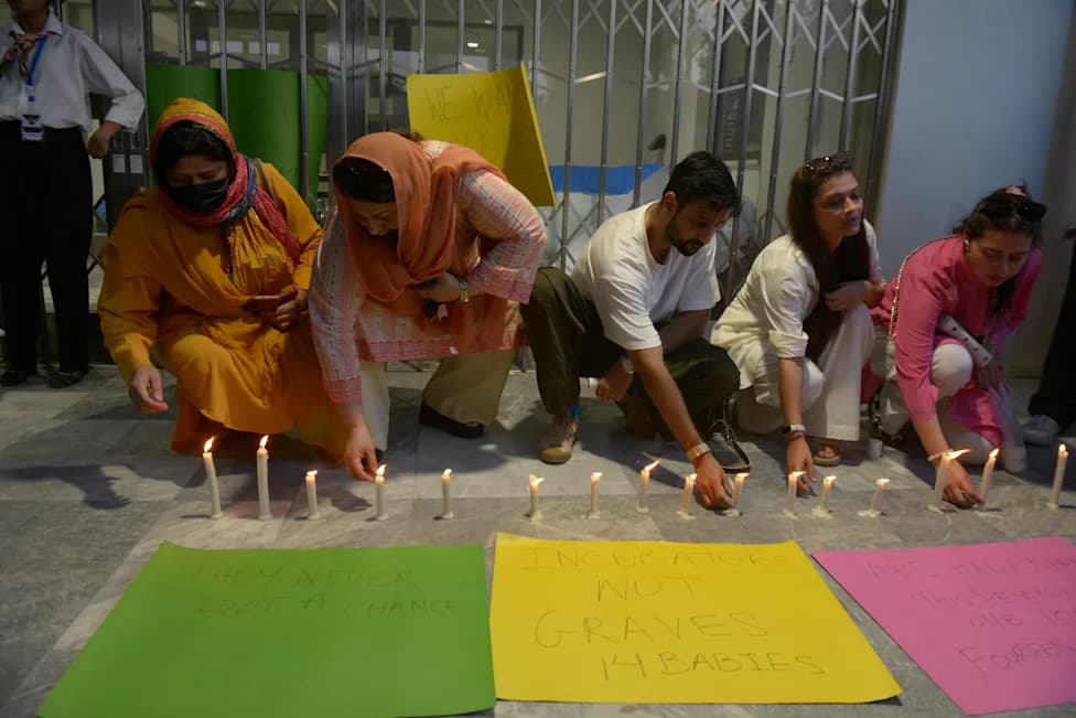 Eight Officials Suspended After Islamabad Hospital Fire Killed 14 Newborns