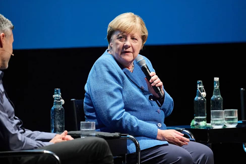 Merkel Urges Germans To Defend Democracy As AfD Leads Saxony-Anhalt Polls