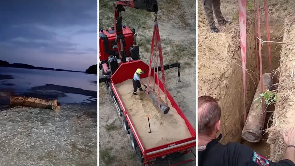 Magnet Fisher Pulls 1,500‑Pound Unexploded WWII Mine From Danube Near Virt, Slovakia