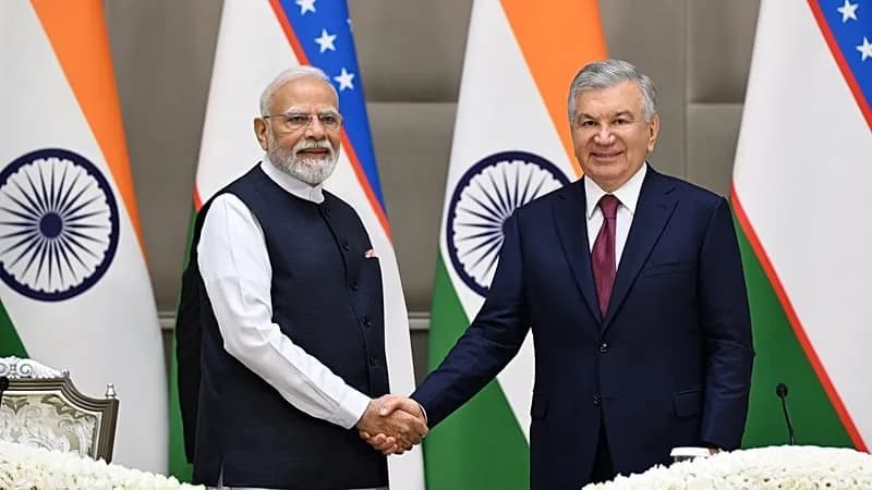 India and Uzbekistan Elevate Ties: $5bn Trade Target and Near Long-Term Uranium Deal