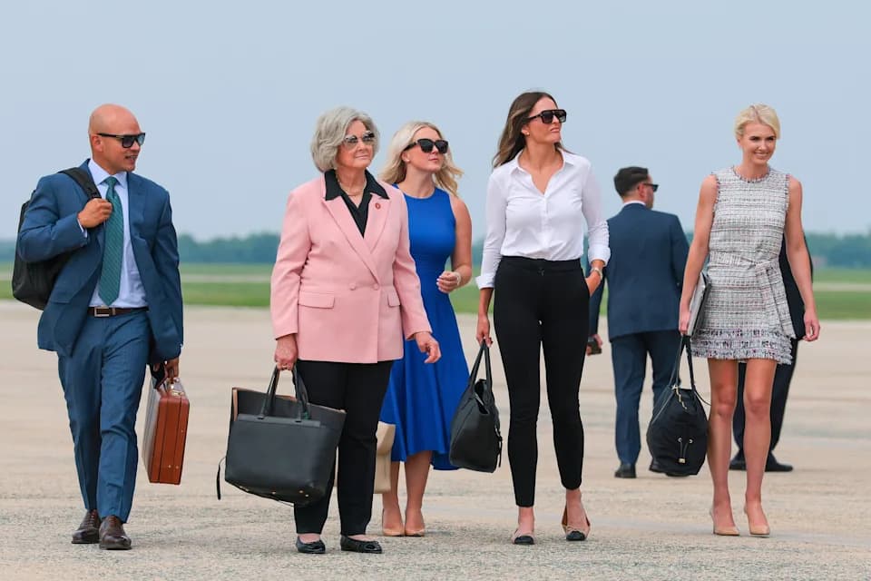 Why Trump Keeps a Circle of Young 'Work Wives,' Analyst Says