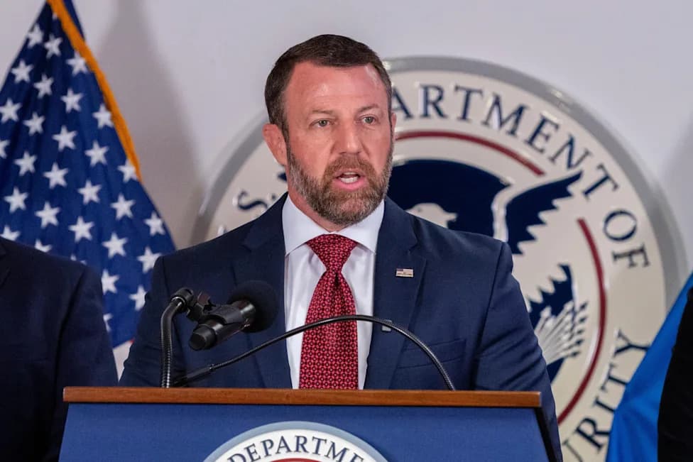 Coast Guard Jet Carrying DHS Secretary Mullin Makes Emergency Landing After Engine Failure