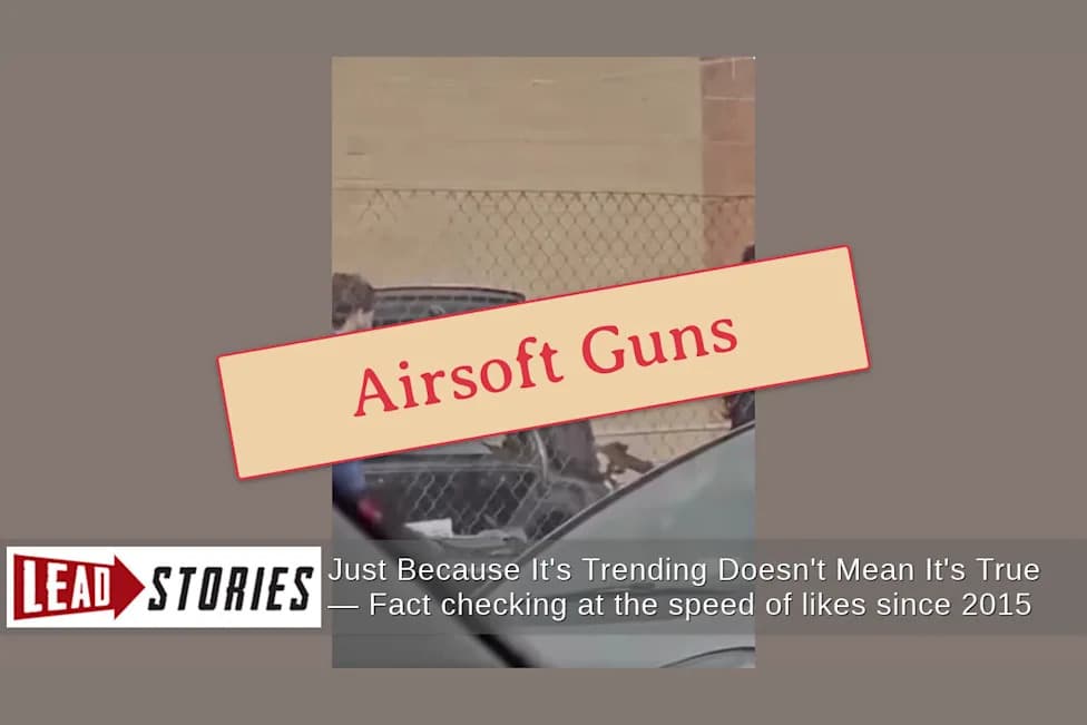 Fact Check — Dublin Mosque Video Shows Airsoft Replicas, Not Real Guns, Police Say