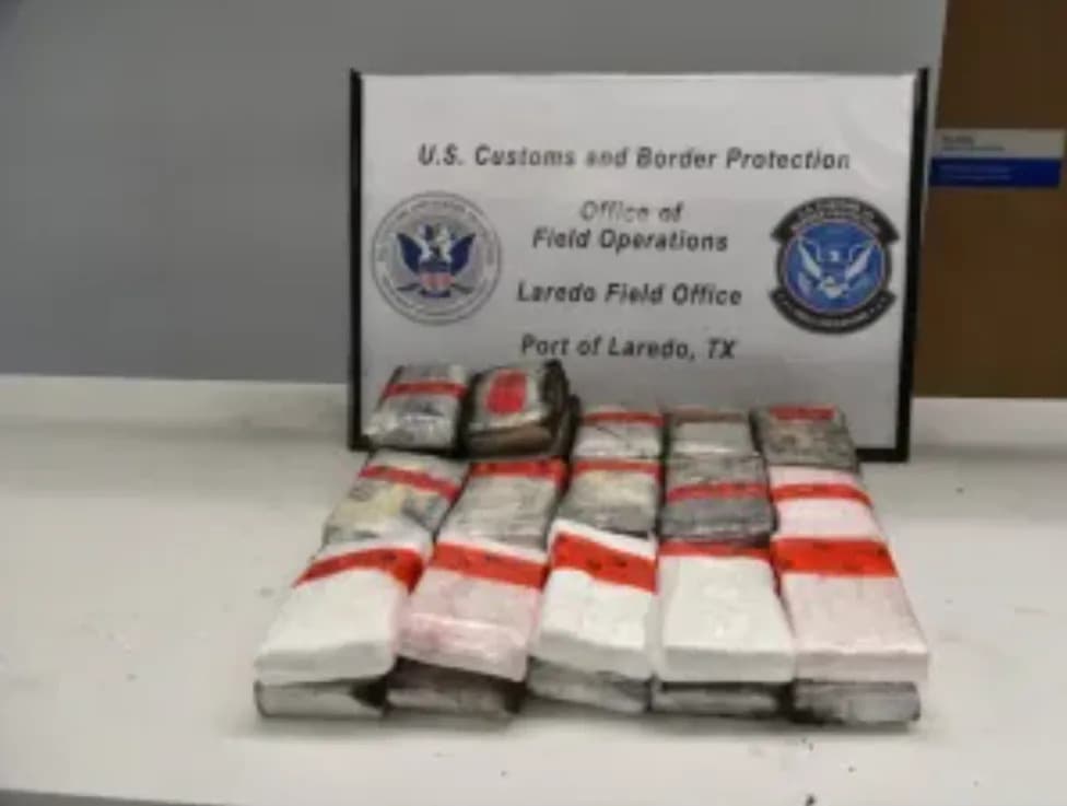 Nearly $3 Million In Cocaine Seized From Two Trucks At Laredo Port Of Entry