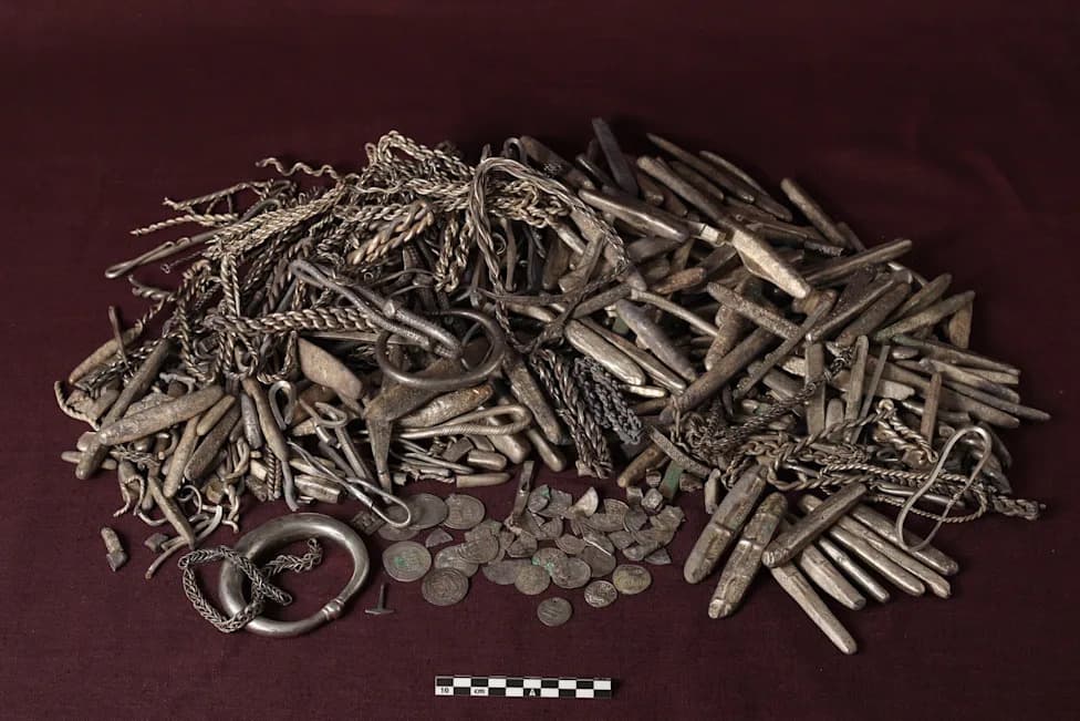 Homeowner Uncovers Denmark’s Largest Viking Silver Hoard During Garden Work in Rebild