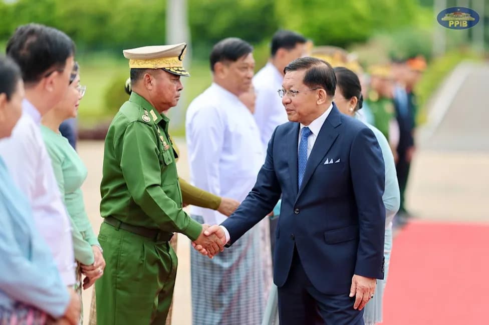 Myanmar’s Min Aung Hlaing Visits Vietnam to Rebuild ASEAN Ties and Attract Investment