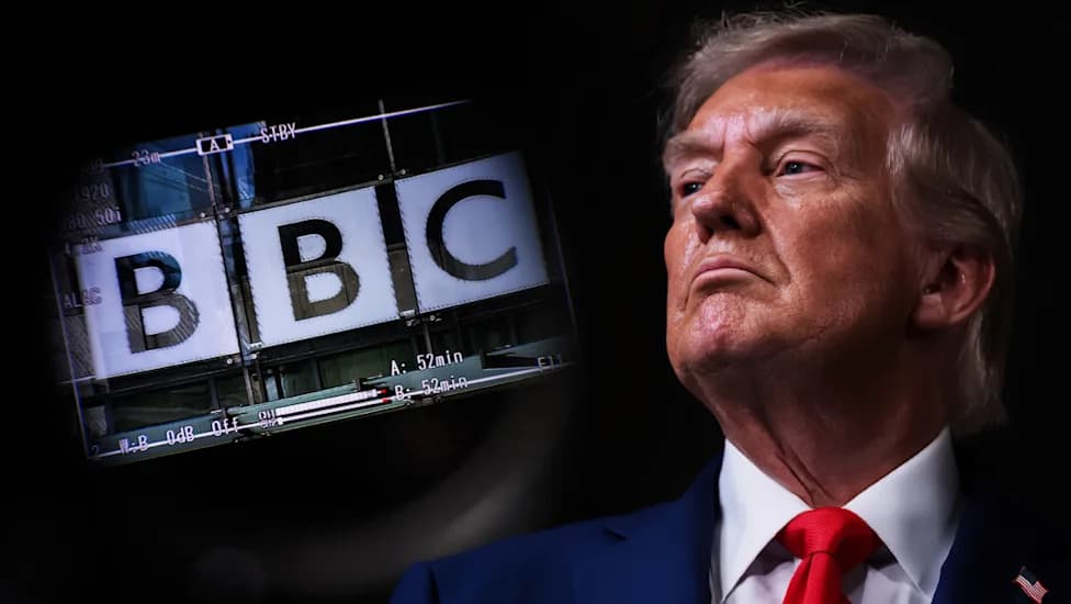 BBC Advises Board Members To Seek Legal Counsel Before U.S. Travel As $10bn Trump Defamation Suit Proceeds