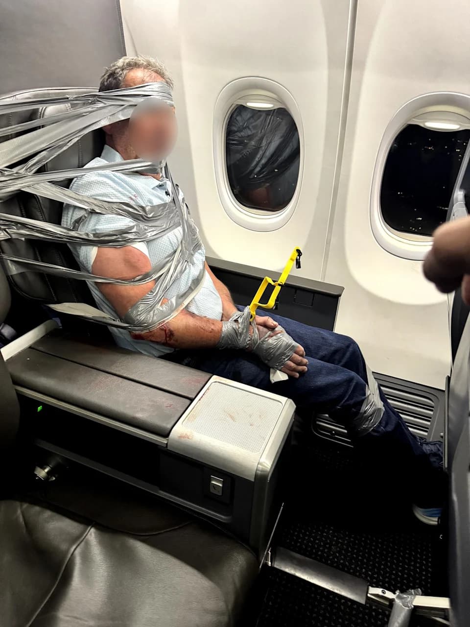 Passenger Restrained With Duct Tape, Arrested After American Airlines Flight Diverts to Baltimore