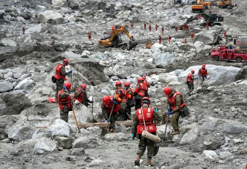 Families of Missing Pilgrims in Tibet Demand Clear Answers as China Faces Criticism Over Mudslide Response