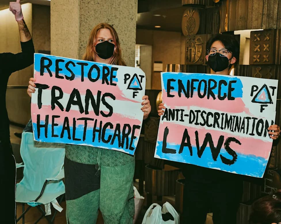 Trans Youth Occupy Massachusetts AG’s Office, Demand Hospitals Reinstate Gender‑Affirming Care