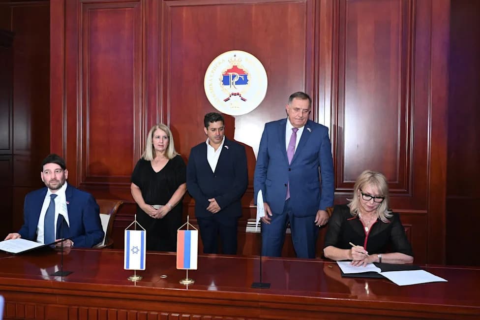 Republika Srpska Deepens Ties With Israel As Gaza War Fuels Regional Tensions