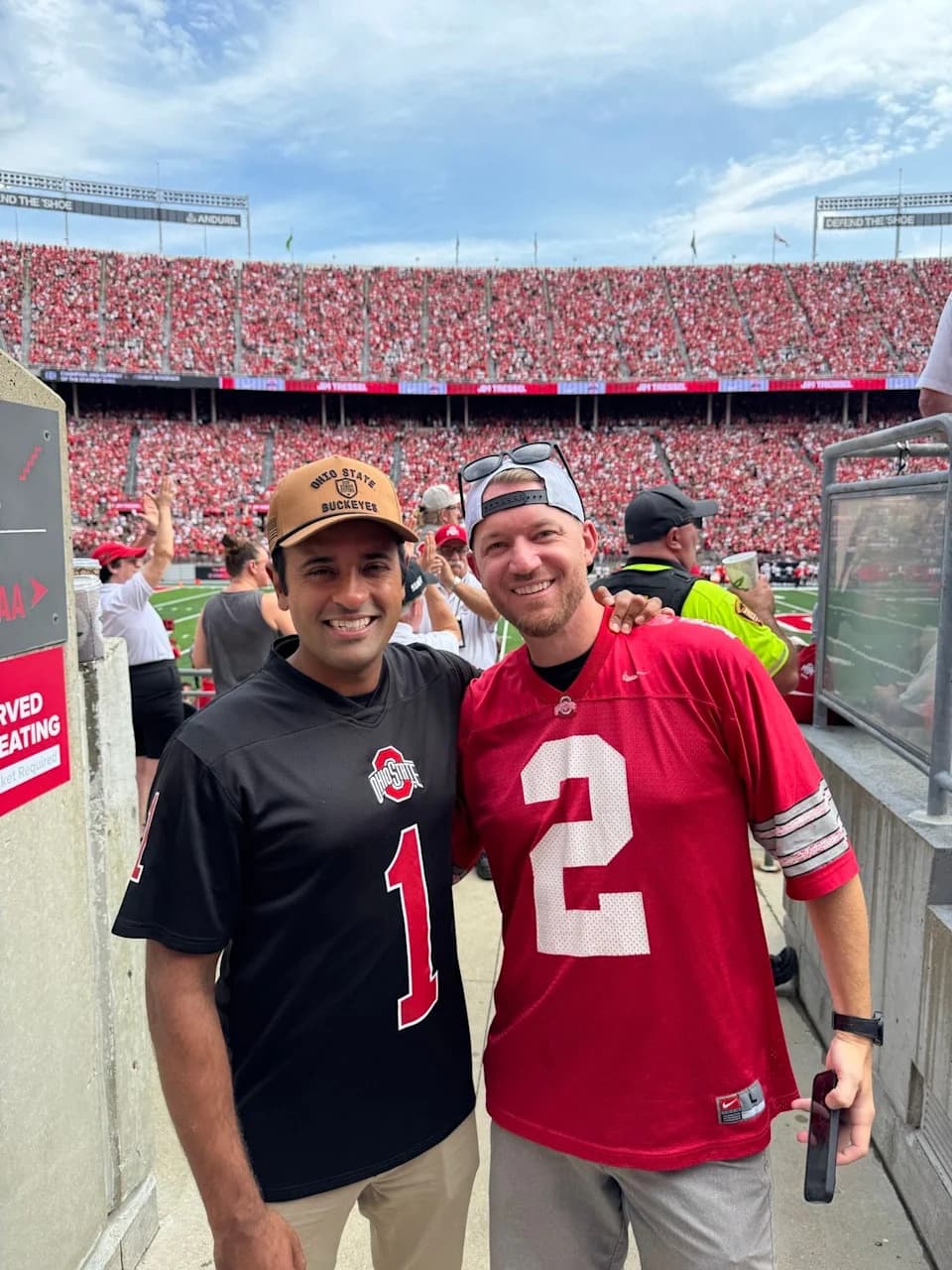 Vivek Ramaswamy Mocked Over Alleged 'Knockoff' Ohio State Jersey After Home Opener