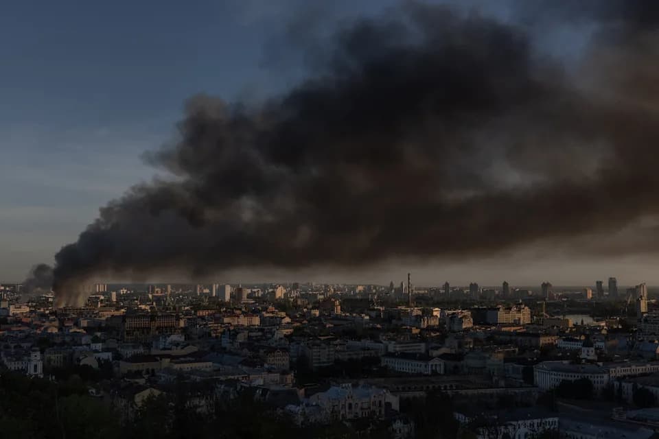 ‘Complex’ Multi-Vector Russian Strike Kills Five in Kyiv as Long-Range Attacks Resume