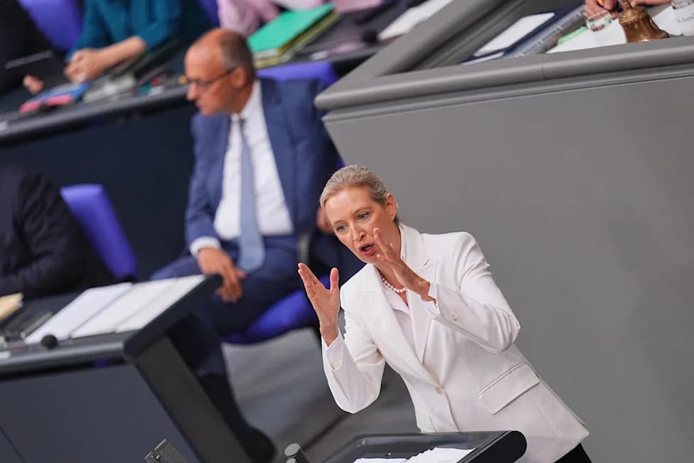 AfD Co-Leader Tells Merz 'Your Coalition Is Over' After Saxony-Anhalt Landslide