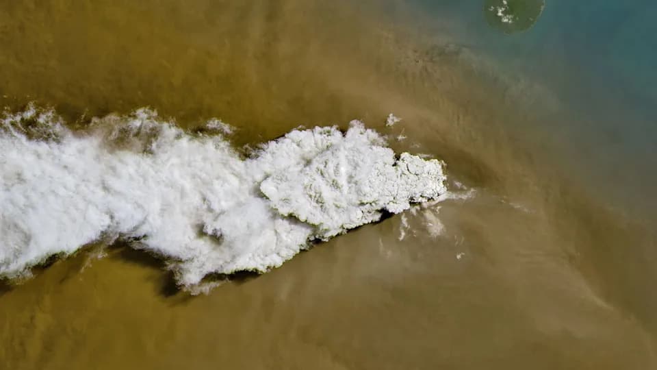 Anak Krakatau Eruption Seen From Space — Landsat 8 Captures Volcanic Plume (Sept. 2026)
