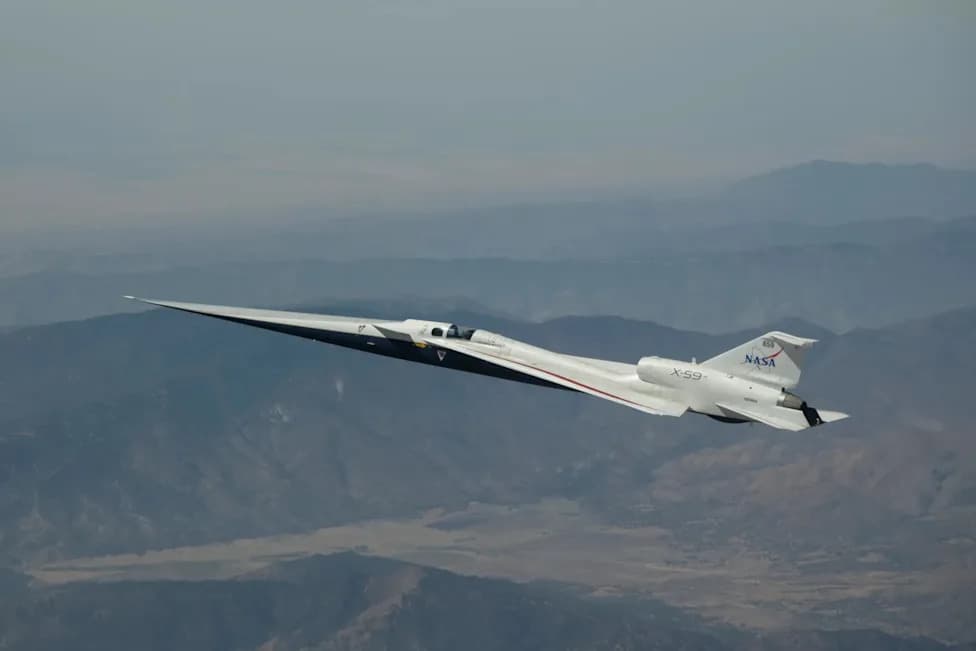 NASA's X-59 Inches Closer to Quiet Supersonic Flights Over U.S. Cities