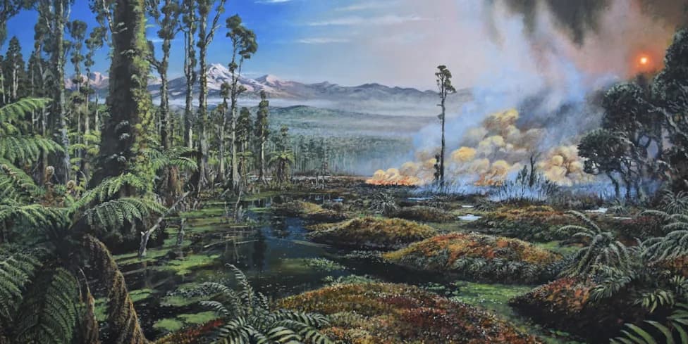 Ancient Wildfires Near the South Pole: How Lightning Turned Antarctic Rainforests Into Peatlands