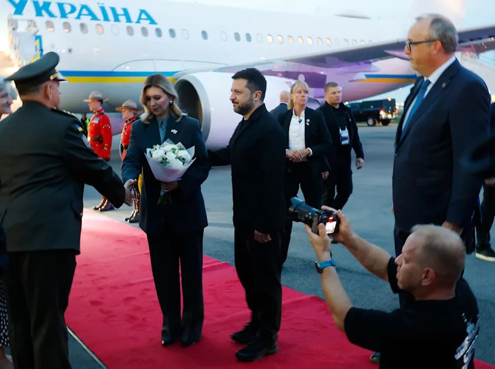 Zelenskyy Visits Canada to Press for Air Defenses and Winter Support