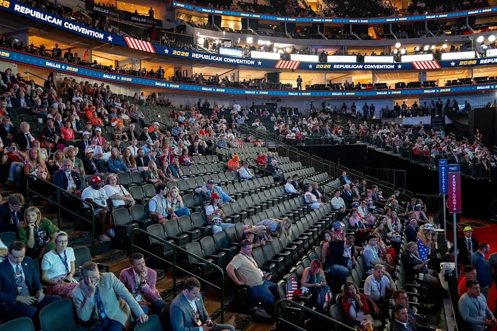 Trump’s 'Sold Out' Dallas Event Had Plenty Of Empty Seats, Reporters Say