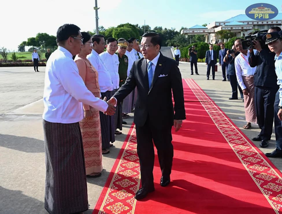 Myanmar's Junta Chief Visits Cambodia to Rebuild ASEAN Ties, Draws Sharp Criticism